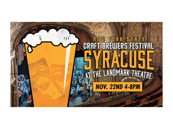 New York State Craft Brewers Festival Syracuse 2026 Logo