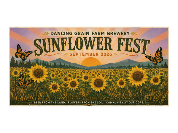 Dancing Grain Sunflower Fest 2026 Field Tickets Logo
