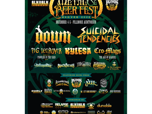 Decibel Magazine Metal & Beer Fest: Denver 2026 Logo