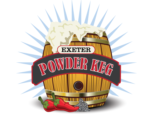 Exeter Powder Keg Beer & Chili Festival 2026 Logo