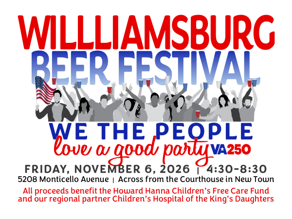 Williamsburg Beer Fest 2026 Logo