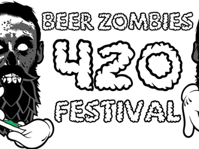 Beer Zombies 420 Festival Logo