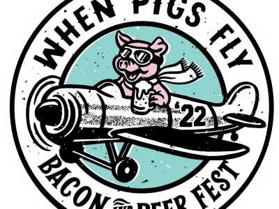 When Pigs Fly Bacon & Beer Fest Logo