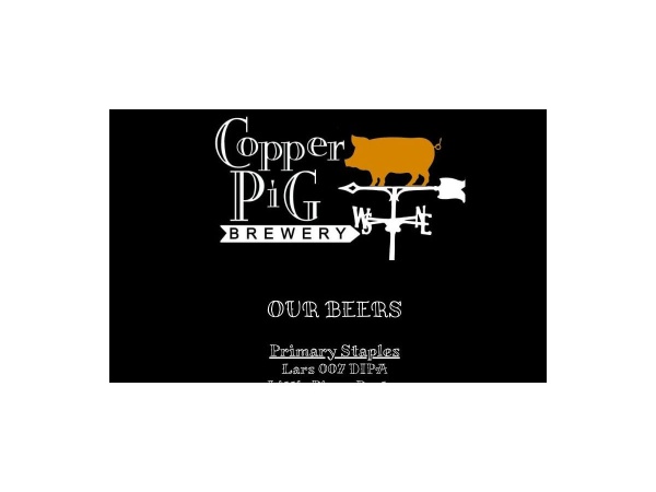 Copper Pig Brewery Logo