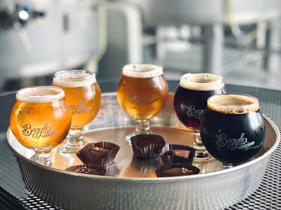 Begyle Beer Flight Pairing