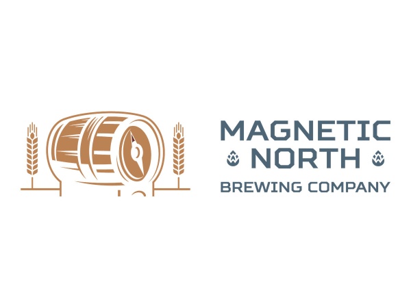 Magnetic north brewing company Logo