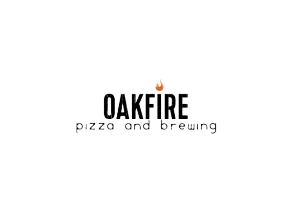 Oakfire Pizza and Brewing Logo