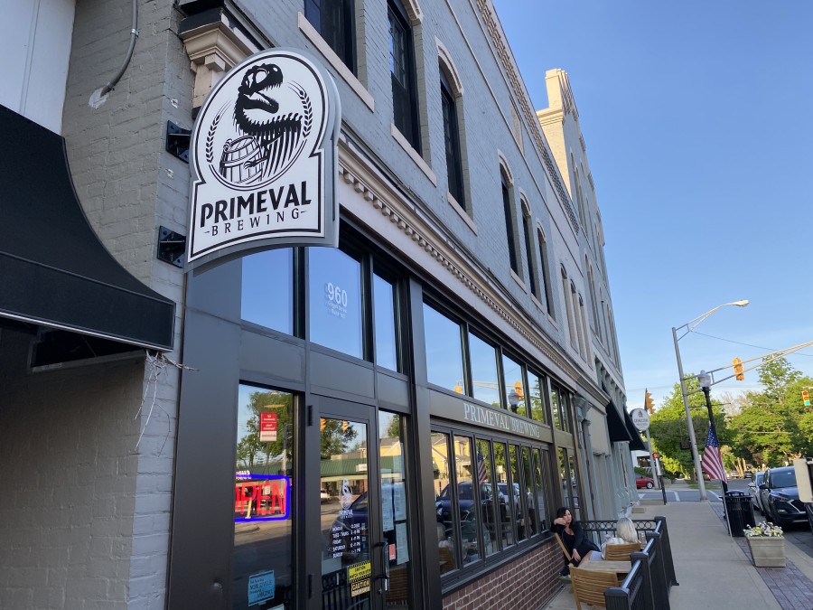 Primeval brewing store front