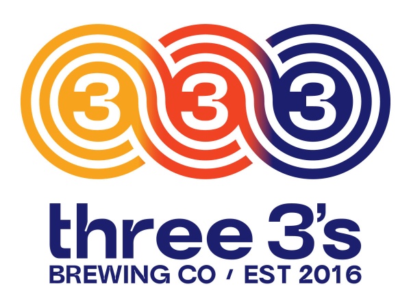 Three 3's Brewing Company Logo