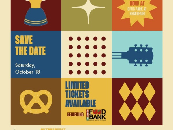 San Antonio Beer Week (Oct. 10-18) Caps With Beer Festival Oct. 17 at Hemisfair Logo