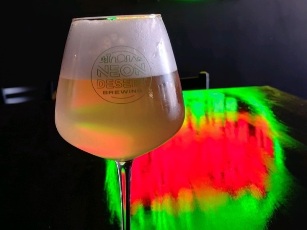 Vegas Vibes at Neon Desert Brewing Logo