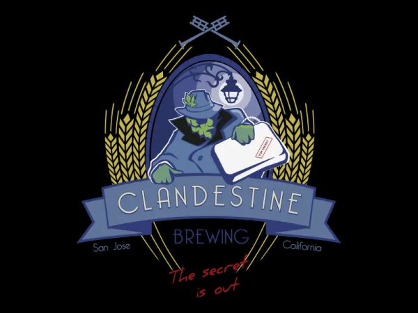 Clandestine Brewing Logo
