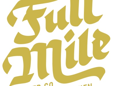 Full Mile Beer Company and Kitchen Logo