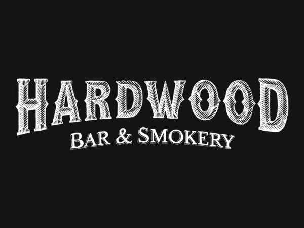 Hardwood Bar and Smokery Logo