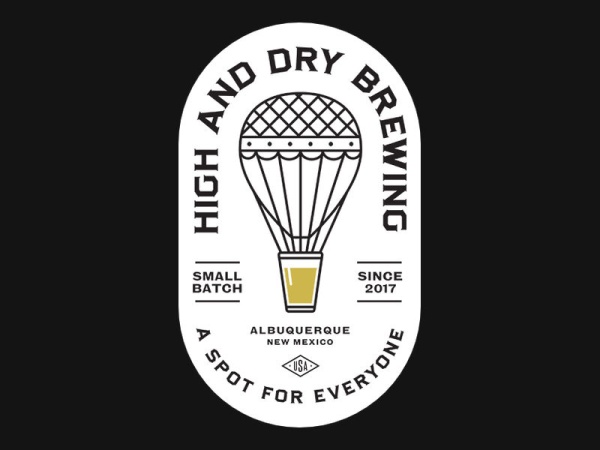 High and Dry Brewing Logo