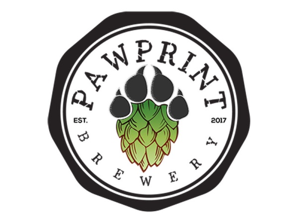 PawPrint Brewery Logo