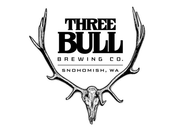 Three Bull Brewing Co Logo